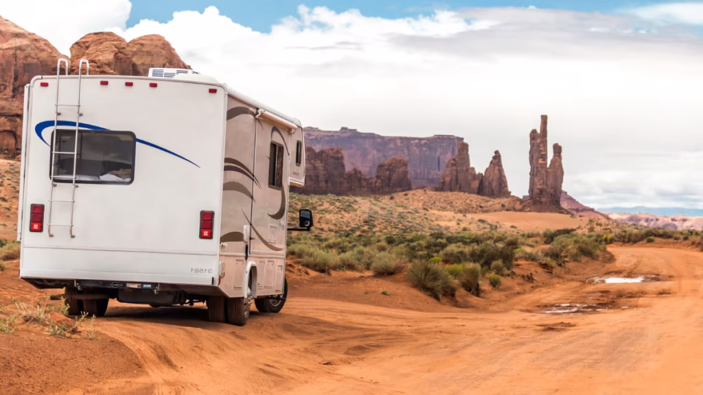 How to boondock for the first time with a motorhome parked in a red rock desert canyon with no hookups required.